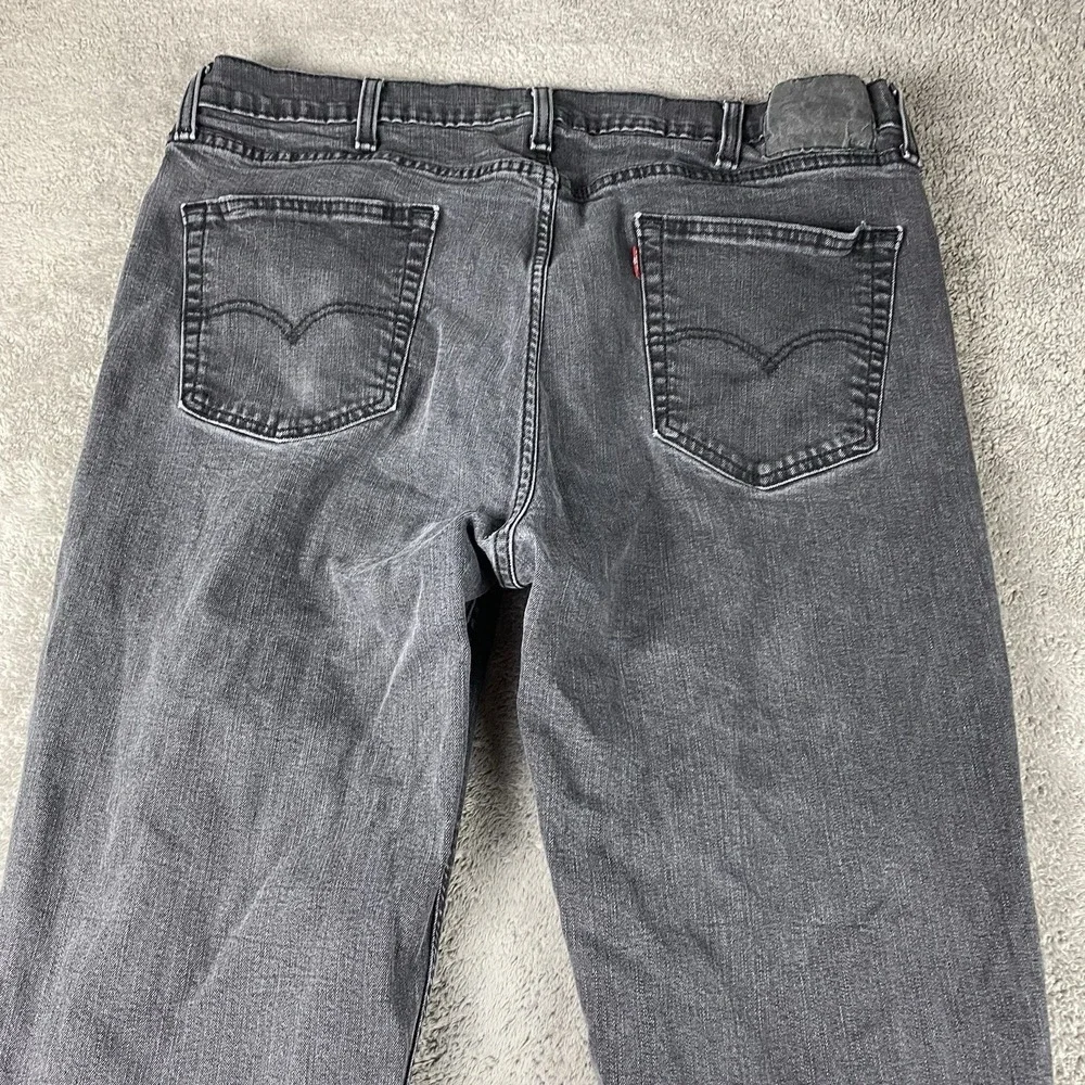 Levis Athletic Taper Jeans Mens‎ 38x29 Gray High Rise